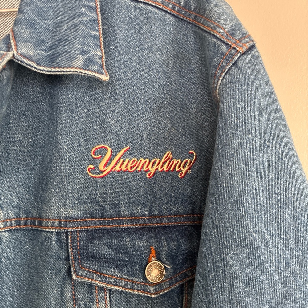 Vintage Yuengling beer Denim Jacket